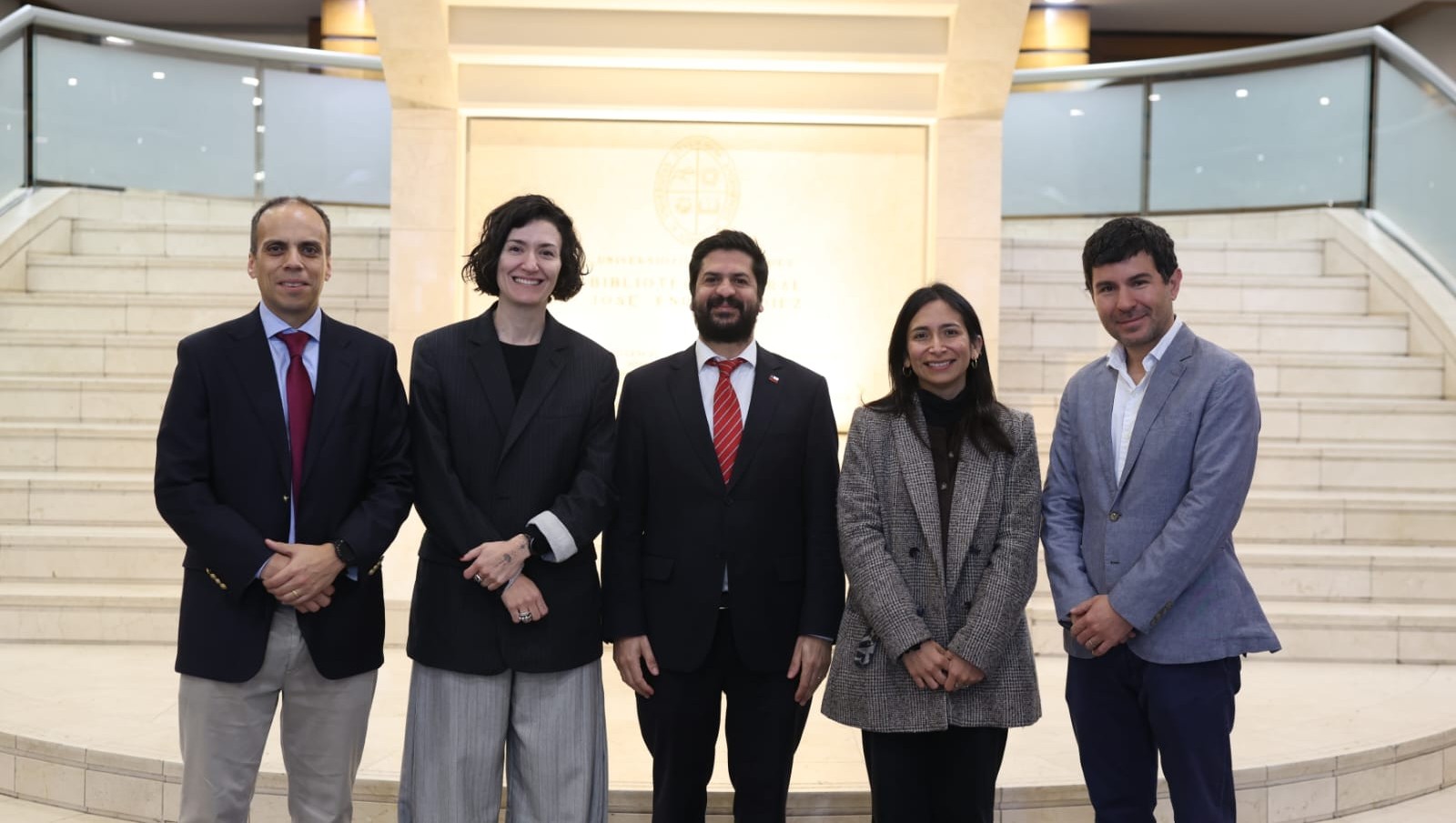 Panelists and organizers of the Policy Panel at the Universidad de los Andes
